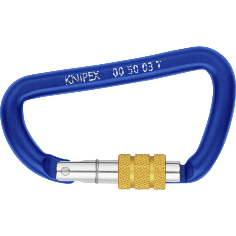 53089120  2 mosquetones acero/aluminio KNIPEX
