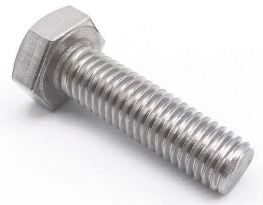 933-12X25A4  Tornillo cabeza hexAGONAL din 933 ROSCA COMPLETA M12 x 25 a4